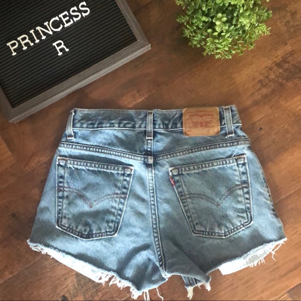 Vintage Levi’s cut of shorts